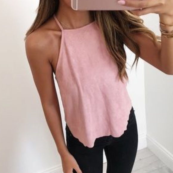 3/$15 blush suede top from Stargaze jewelry - Picture 4 of 4
